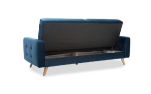 Granatowa sofa Nappa w stylu skandynawskim | Sweet Sit