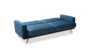 Granatowa sofa Nappa w stylu skandynawskim | Sweet Sit